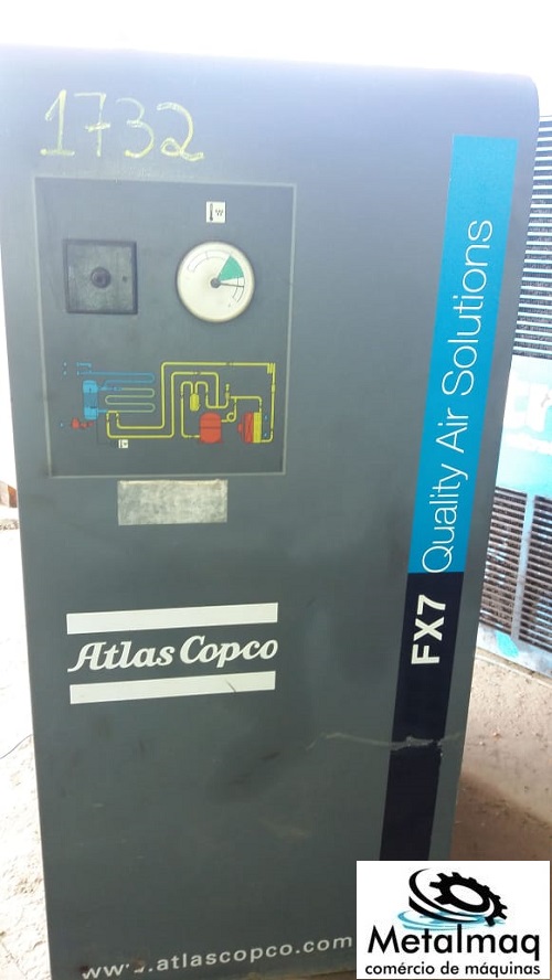 Secador de ar atlas Copco para compressor 120 pés 30cv C1732