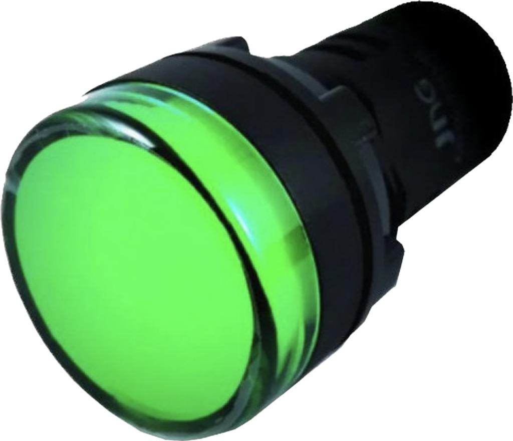 Sinaleiro Olho De Boi Verde 220v JNG C7904