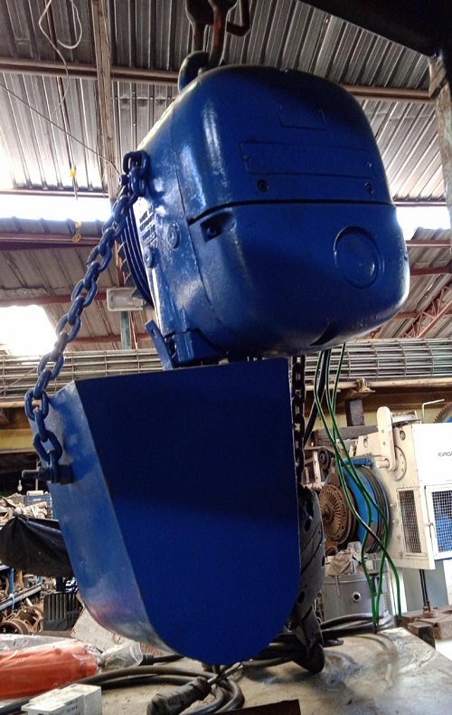 Talha Elétrica Cabo Ou Corrente 2 Mov 1000 Kg 1 Ton C2511
