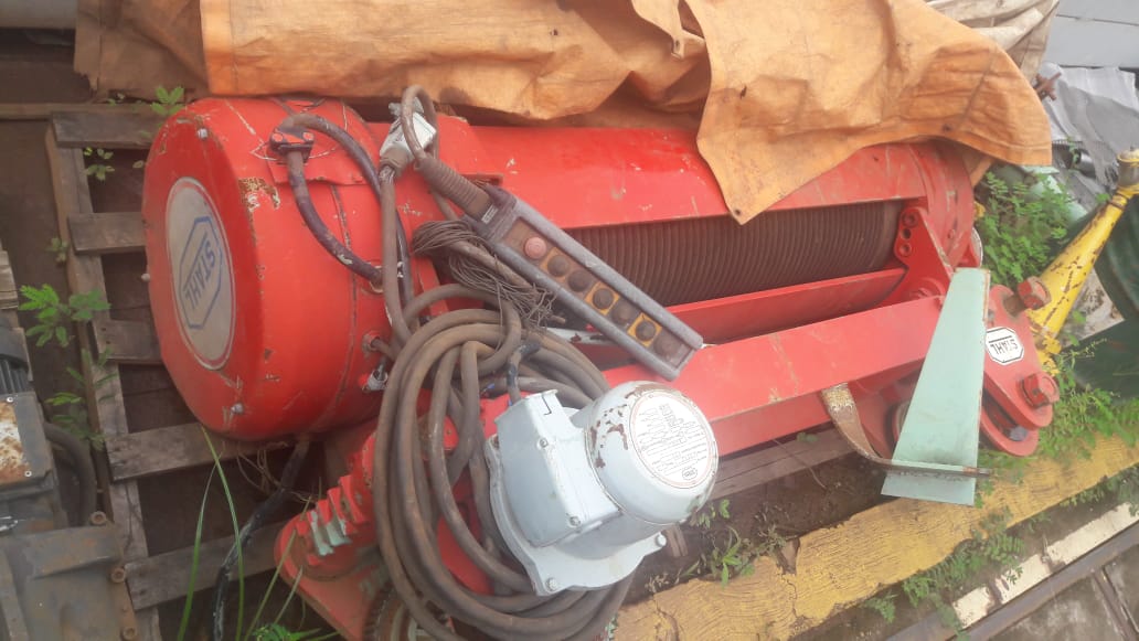 Talha Elétrica Cabo Ou Corrente 4 Mov 7500 Kg 7,5 Ton C2682