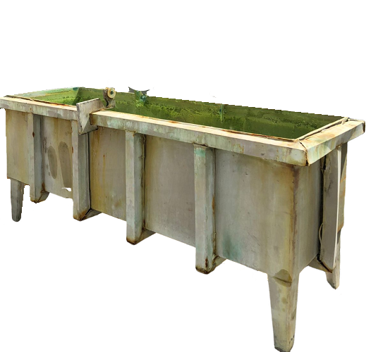 Tanque Banho Químico Galvanoplastia 600L 200X60X65 cm C8241