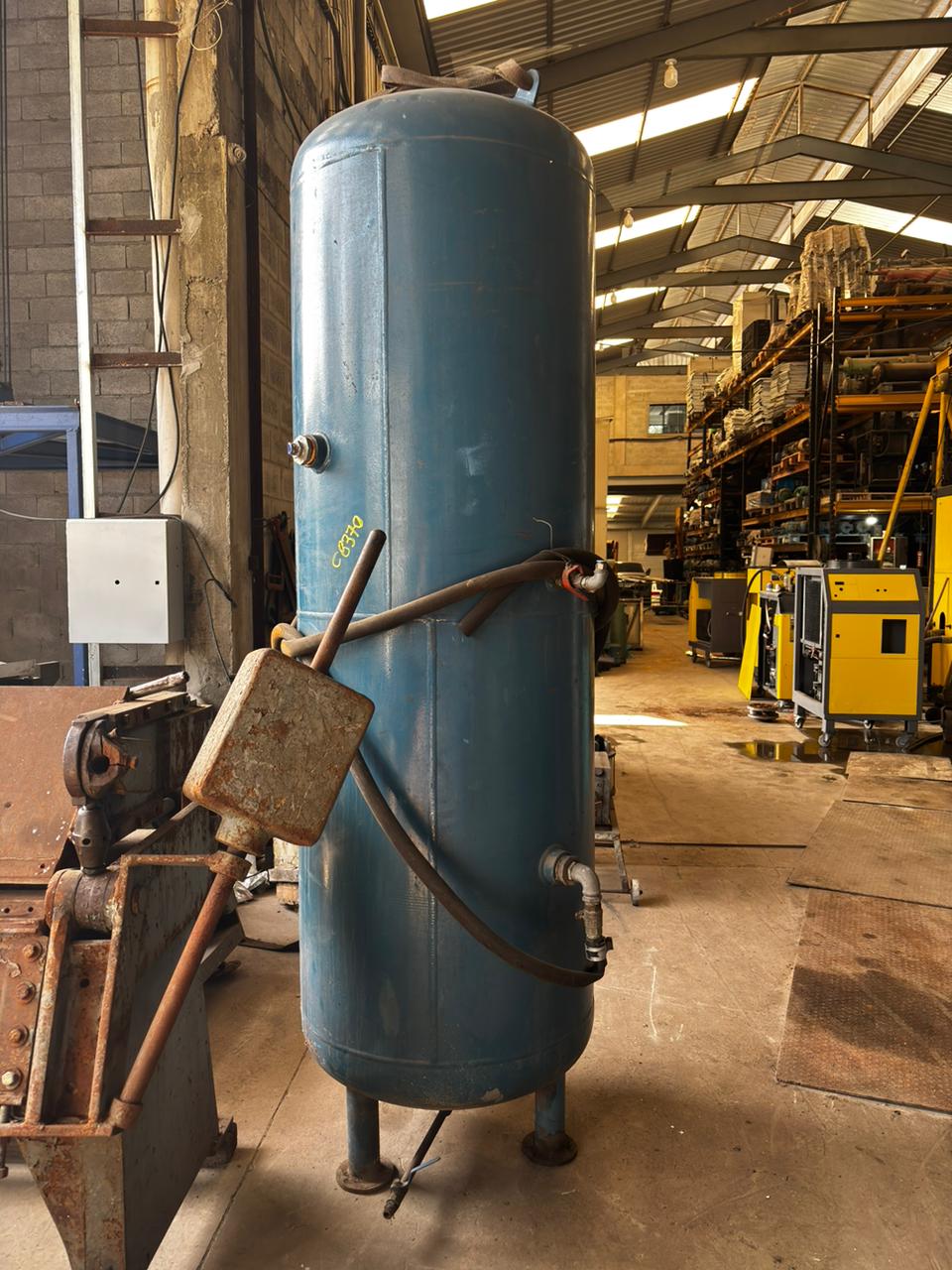 Tanque Cilindro Pulmão Compressor 1.000 Litros