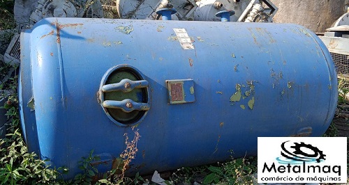 Tanque Cilindro Pulmão Compressor 4000L 10Bar NR13 C6661