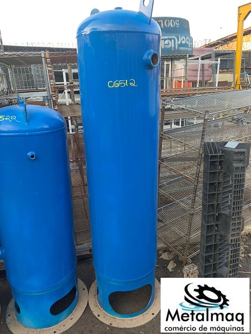 Tanque Cilindro pulmão Compressor 500L 13,6 bar NR13 - C6512