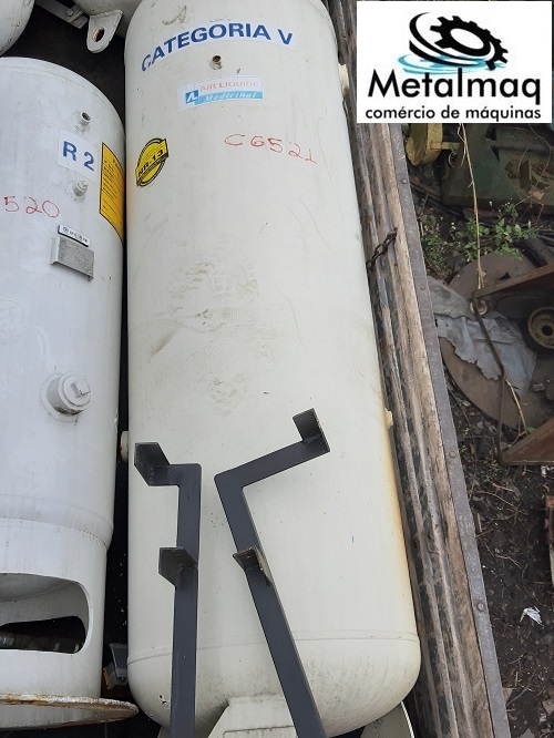 Tanque Cilindro pulmão Compressor 600 litros NR13 - C6521