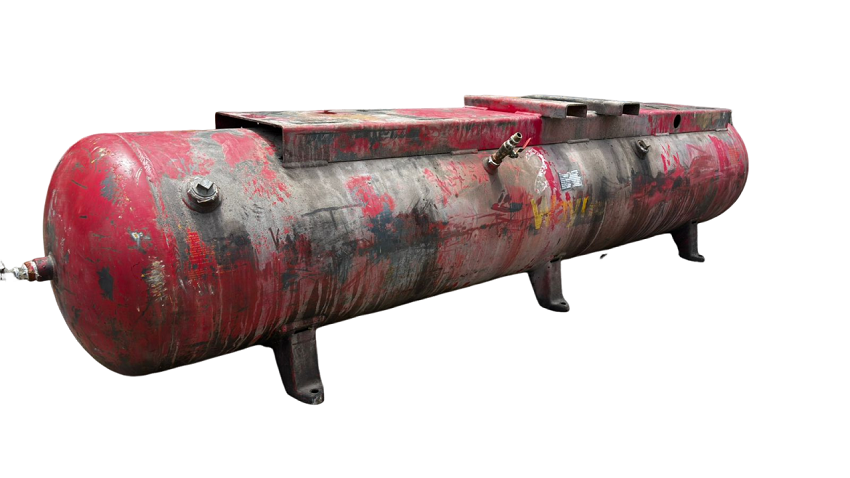 Tanque Cilindro Pulmão Compressor Horizontal 400 Litros C8680