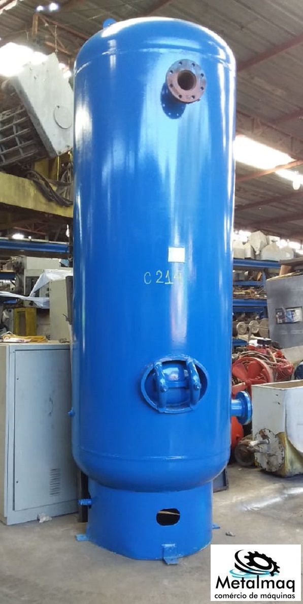 Tanque Pulmão cilindro Compressor 850L 1000L com NR13 C2625