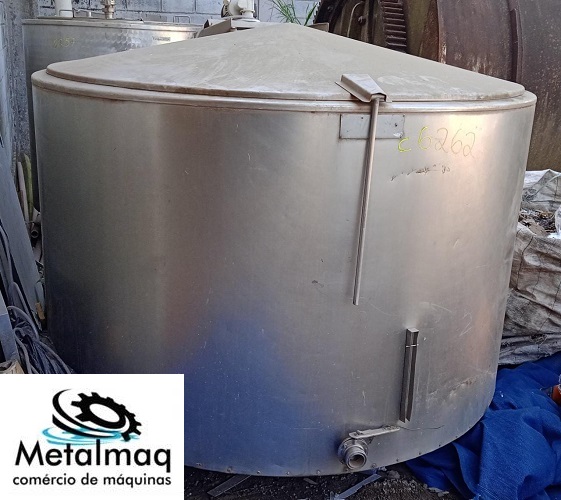 Tanque resfriador de leite Laticìnios Inox 2000 Litros C6262