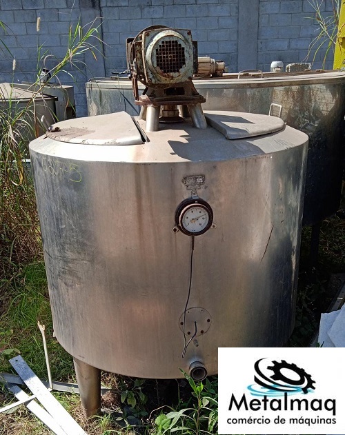 Tanque resfriador de leite Laticìnios Inox 2500 Litros C6275