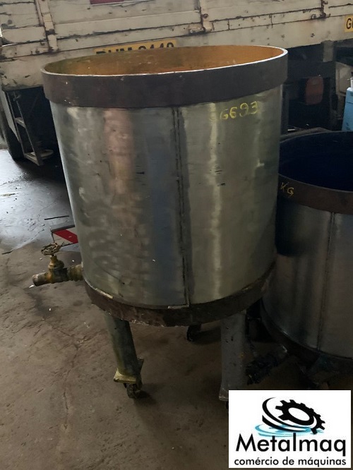 Tanque Tacho Inox 300 Litros para misturador - C6693