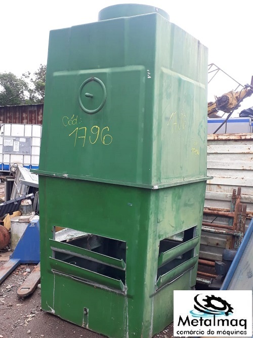 Torre de Resfriamento 1,30x1,30x2,60 22,6m³/h 125kcal C1796