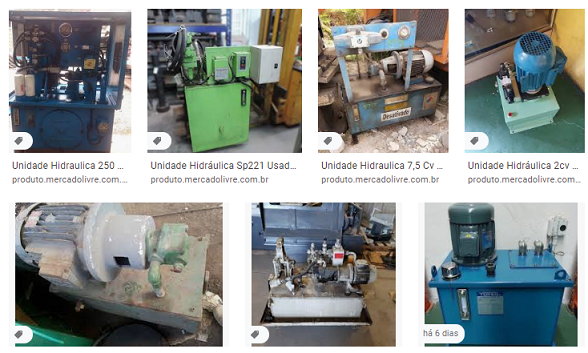 Unidade hidráulica 7,5 cv usada C2664