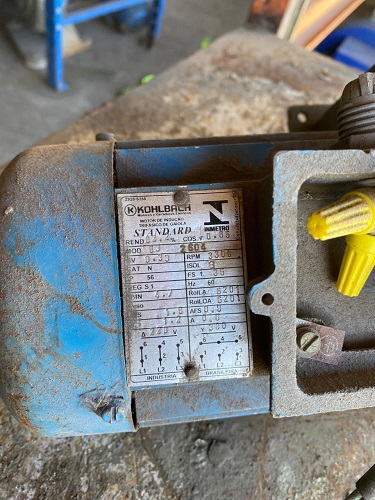 Ventoinha Indústrial 1/3 Hp 1/3 Cv Exaustor Siroco C8880
