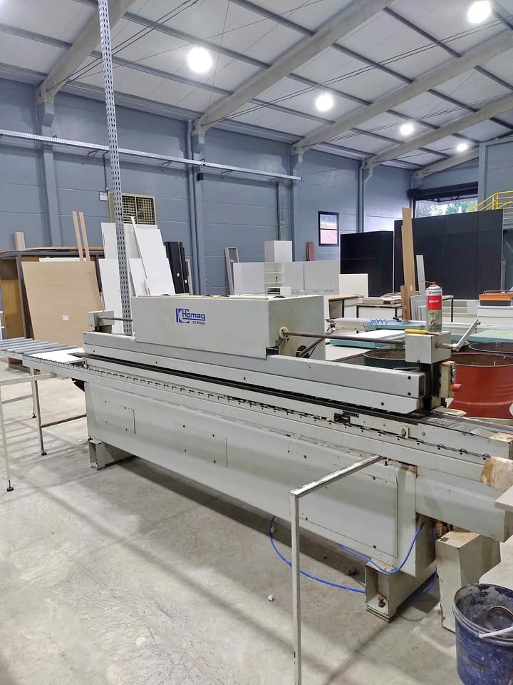 Coladeira de borda homag 5 grupos automática