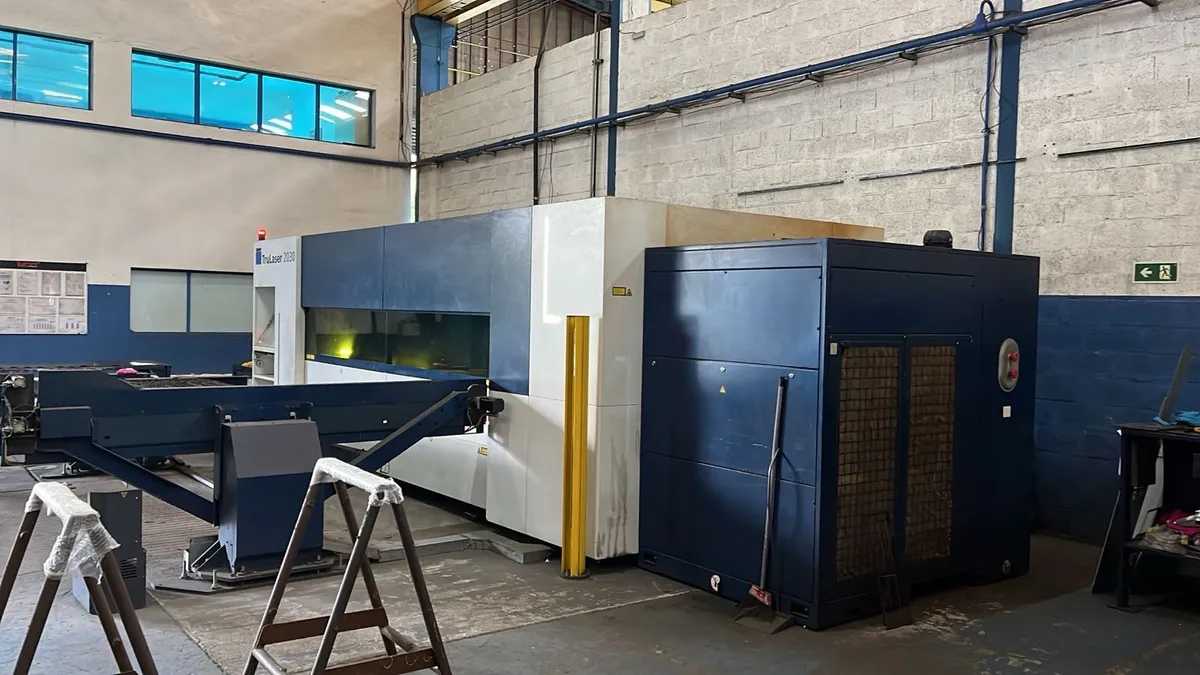 Cortadora A Laser Trumpf Trulaser 2030 220v (Usado
