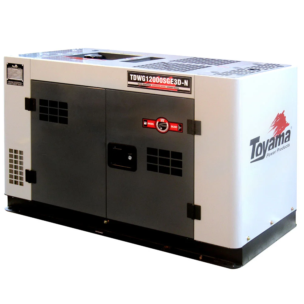 Gerador de Energia a Diesel 220V Trifásico TOYAMA