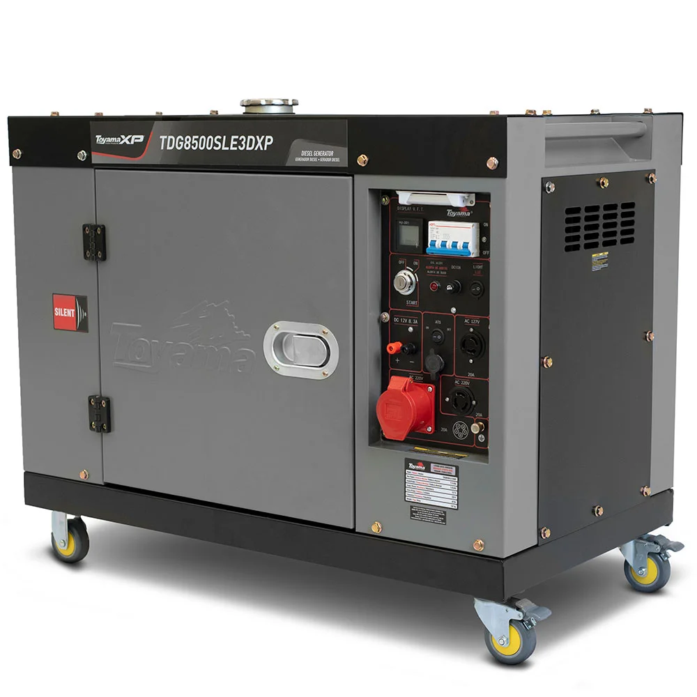 Gerador de Energia Cabinado a Diesel Trifásico 220