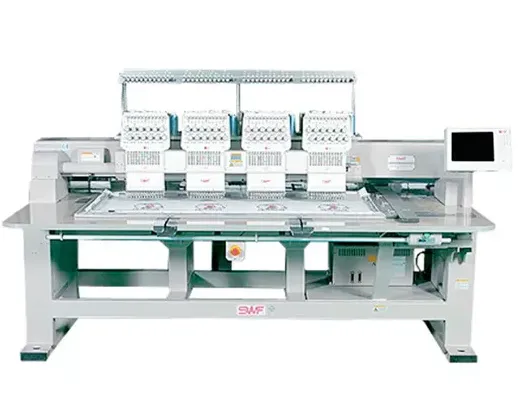 Máquina de bordar 4 cabeças e 12 cores Swf