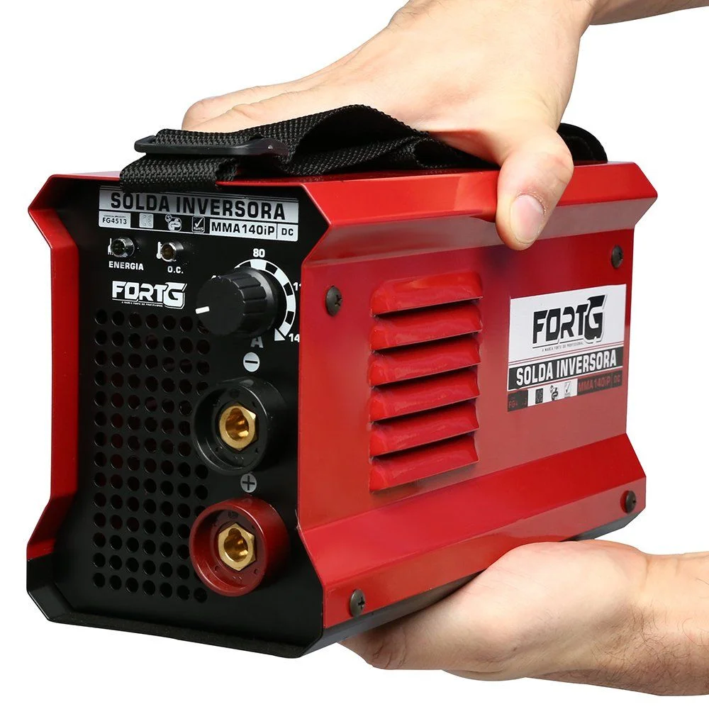 Máquina de Solda Inversora MMA 140iP 140A 220V