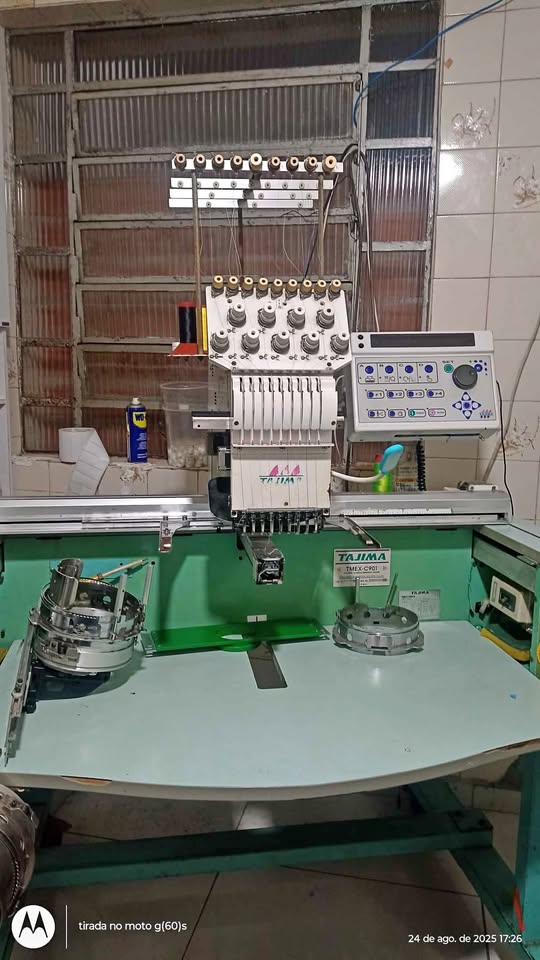 Máquina de Tajima 1 cabeça