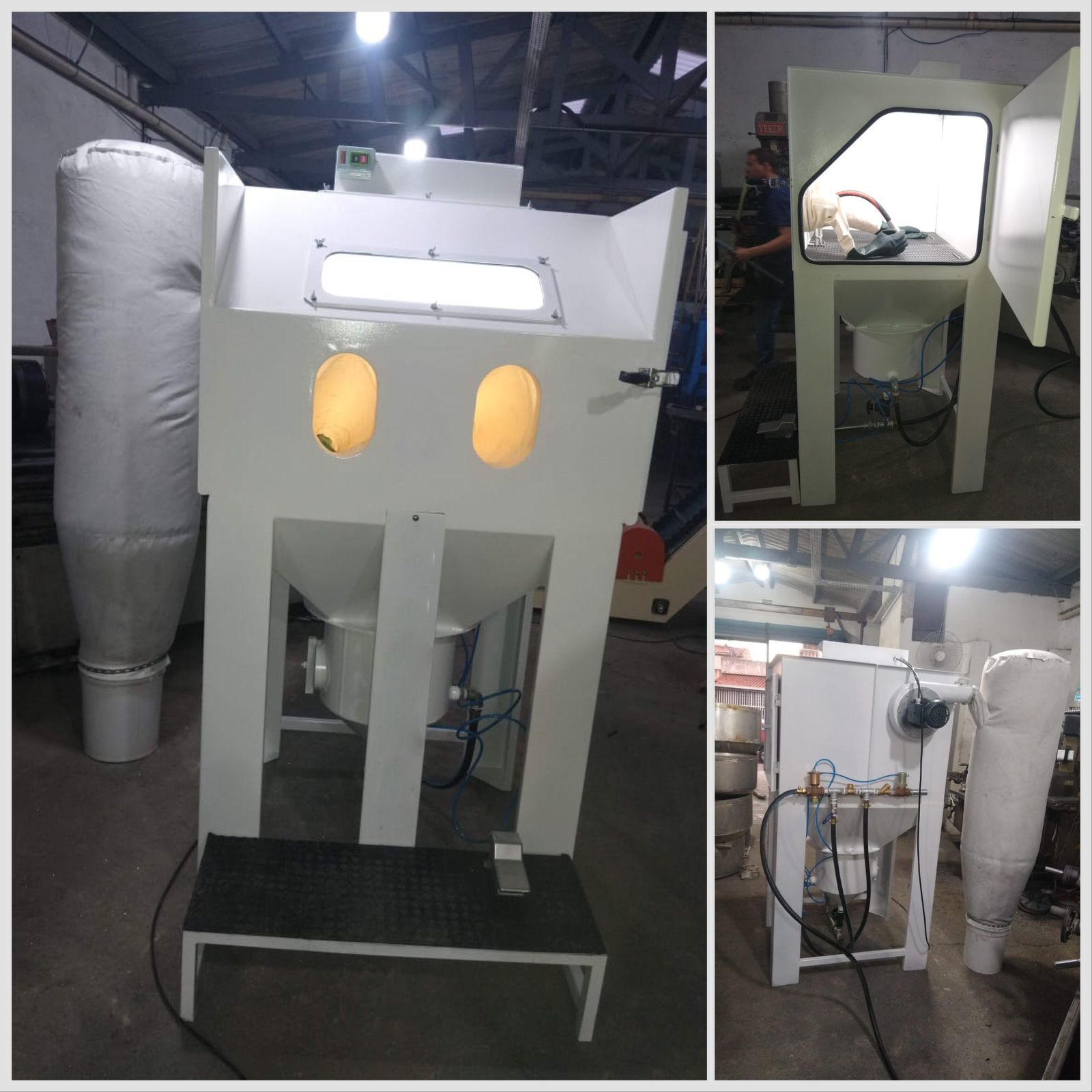 MÁQUINA JATEAMENTO CABINE TURBO BB1000