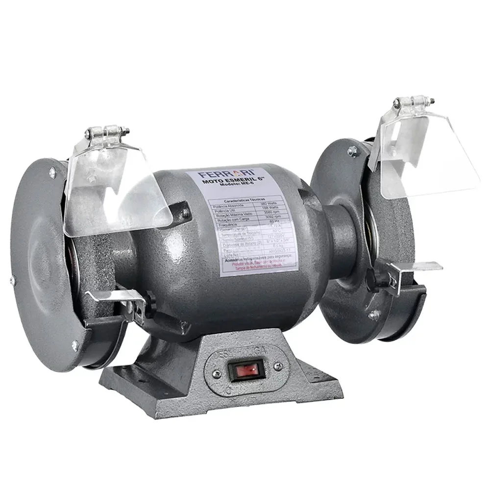 Moto Esmeril de Bancada 6 Pol. 360W Bivolt FERRARI