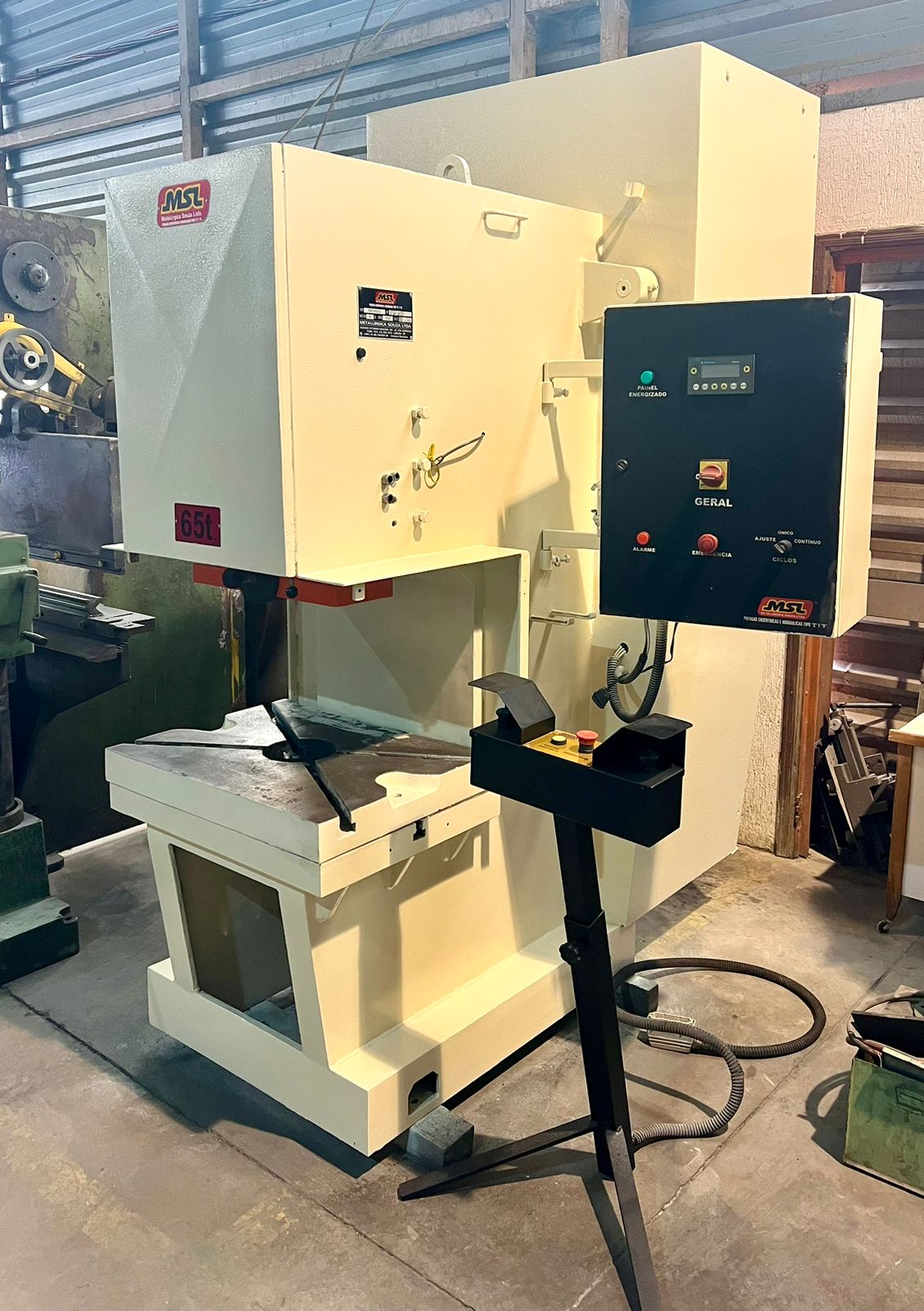 PRENSA FREIO FRICÇÃO MSL