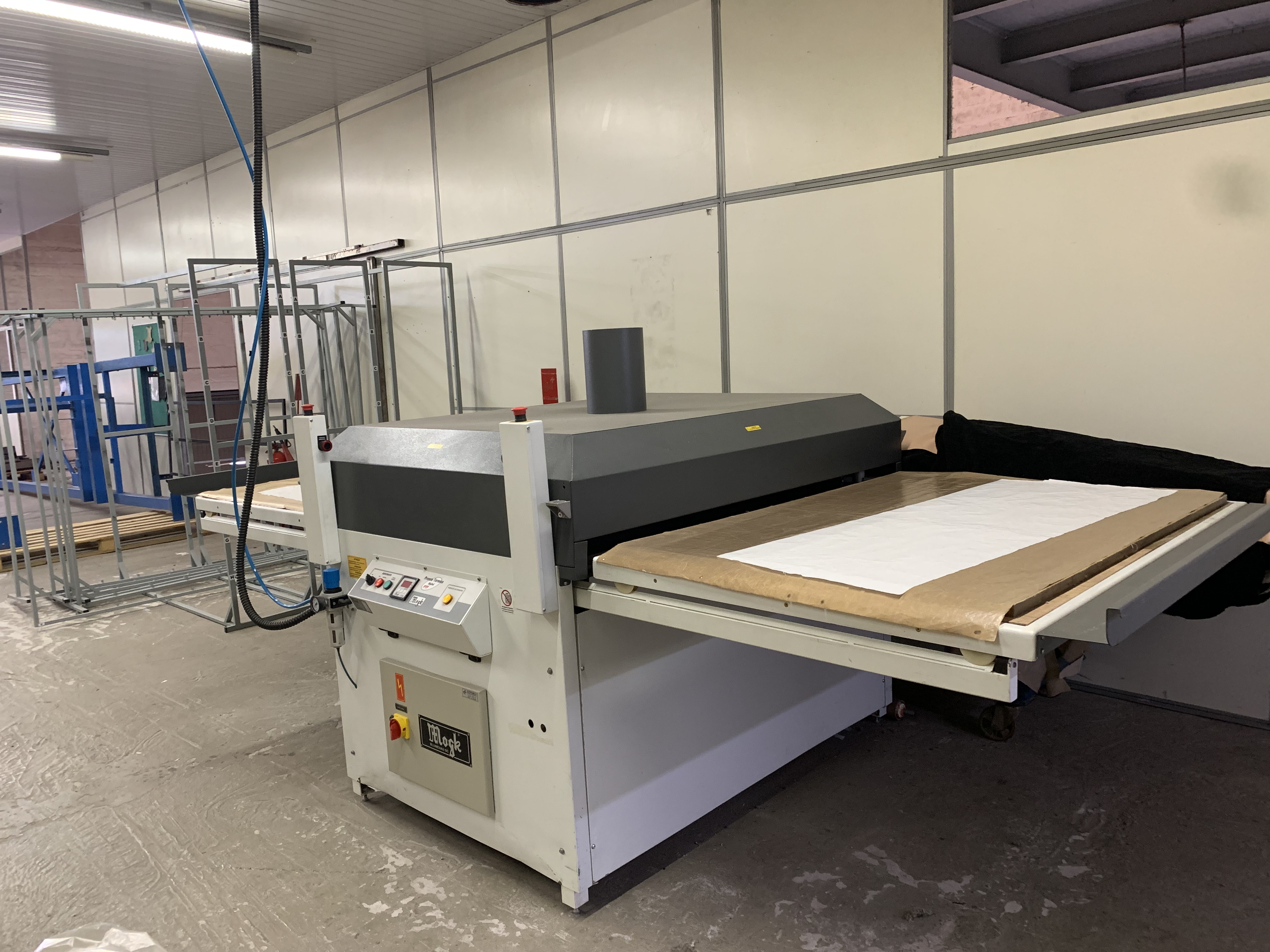 Prensa térmica semi automática