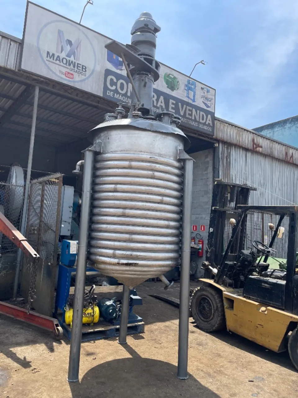 Reator de Aço Inox 2.000 Litros