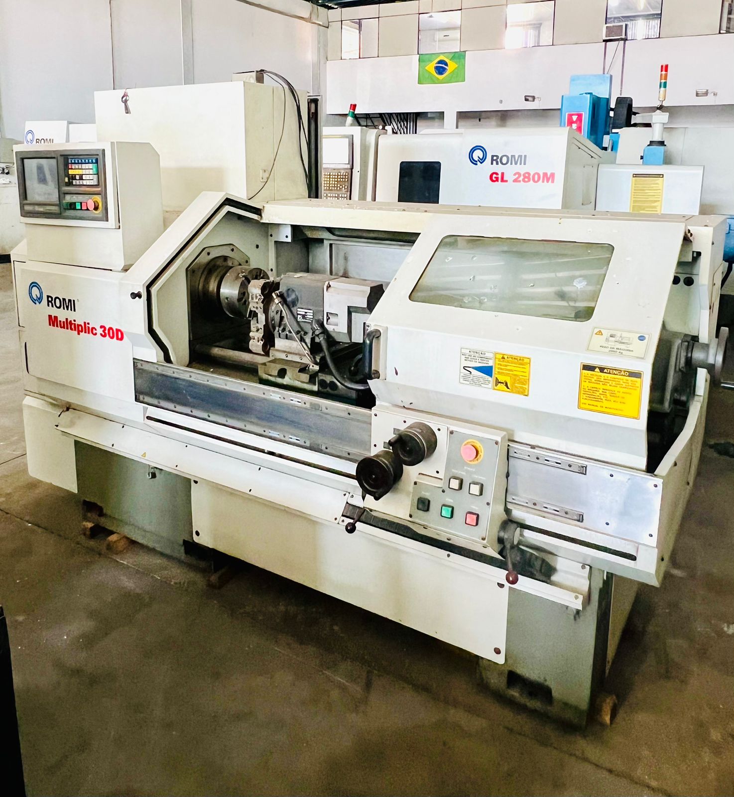 TORNO CNC ROMI